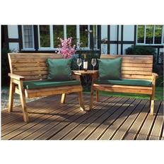 Garden & Outdoor Furniture Charles Taylor Twin Set Angled Garden Bench