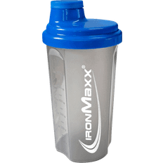 Transparent Shakers IronMaxx À Protéines - Bleu/Gris 700 ml Shaker