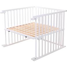 Beistellkrippen Babybay Original Umbausatz Kinderbett, Buche massiv, Liegefläche