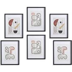 Nielsen 6 piece Rowley Wooden Picture Set 30x40cm Photo Frame