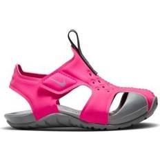 Foam Sandals Children's Shoes NIKE Toddler Sunray Protect 2 Sandals - Hyper Pink/Smoke Grey/Fuchsia Glow