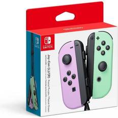 Purple Gamepads Nintendo Joy-Con Pastel Purple Green Switch