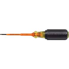 Klein Tools Pan Head Screwdrivers Klein Tools 607-3-ins insulated 3/32" cabinet-tip round-shank 3" Pan Head Screwdriver