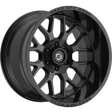 18" - Alloy Rims Car Rims Off Road 763B Raid 18x9 8x6.5" +18mm Gloss Black Wheel Rim