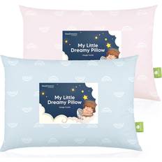 Bed Pillows Kid's Room on sale Keababies 2-Pack Toddler Pillow Soft Organic Cotton 13 x 18