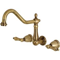 Brass Kitchen Faucets Kingston Brass Heritage Collection Roman Brass