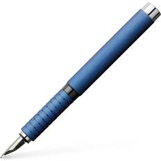 Plumas estilográficas Faber-Castell Estilográfica Essentio Aluminio AZUL