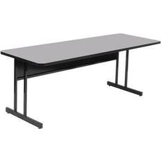 Metals Writing Desks Correll Granite Top