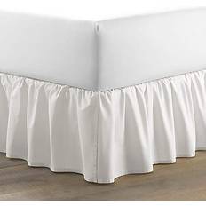 Laura Ashley 14.5 Ruffled Bed Skirt Valance Sheet White