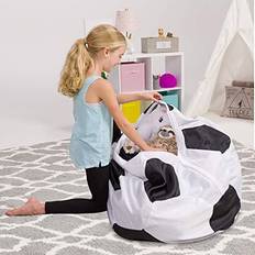 Beanbags Posh Creations Kids Stuffed Animal Storage Bean Bag Chair Cover