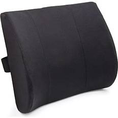 Chair Cushions HealthSmart DMI Lumbar Pillow Assist Chair Cushions Black