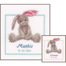Vervaco Counted Cross Stitch kit Cute Bunny