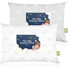 Grey Bed Pillows Kid's Room Keababies 2pk Toddler Pillow Soft Organic Cotton Toddler Pillows for Sleeping