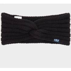 Black Headbands Scot Knotted Headband in Black