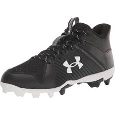 Men Baseball Shoes Under Armour Leadoff Mid RM Men's Black Baseball