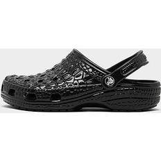 Crocs Metallic Classic Uld Træsko Uld - Sort
