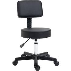 Casters Lounge Chairs Homcom Adjustable Lounge Chair