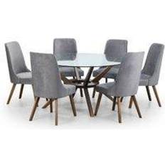 Round table dining Julian Bowen Chelsea 140cm Dining Set