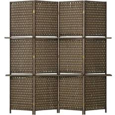 Cheap Room Dividers Homcom 4 Screen Room Divider