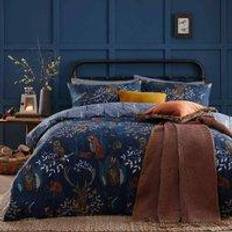 Furn Forest Fauna Single Duvet Cover Brown, Blue, Green