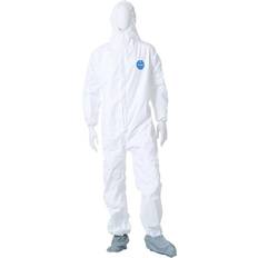 Overalls on sale DuPont TY122SWH2X002500 Hooded Disposable Coveralls,2XL,25 PK,White,High