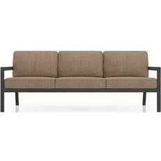 Beige Outdoor Sofas & Benches Joss & Main Vivant 83"