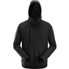 Snickers Work Jackets Snickers AllroundWork Full Zip Fleece Hoodie - Black
