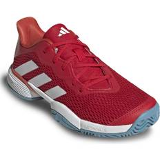 Adidas Rosso Scarpe da sport per racchetta Adidas Barricade K Junior Hp9696 - Rosso