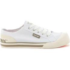 Rocket Dog Jazzin White Canvas Trainers