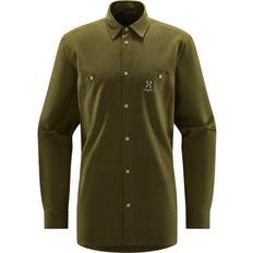 Haglöfs Hemden Haglöfs Curious Hemp LS Shirt Men olive green male 2023 Midlayer, Shirts & Tops