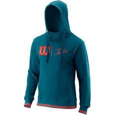 Oranssi Neuleet Wilson Bela Po Hoody - Slimfit Blue Coral/Fiesta