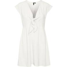 Vero Moda Vmmymilo SS Top Wvn Ga - Bianco