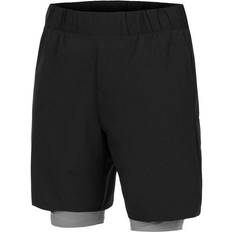 Lacoste Pantalons & Shorts Lacoste Shorts Hommes - Intégré Taille Noir/gris Chine