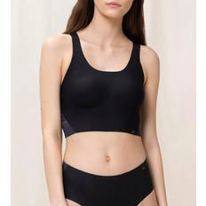 Dame - Messing Tøj Triumph Flex Smart Pull-on BH Top, Størrelse: 4, Farve: Sort, Dame