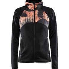 Juoksu - Oranssi Ulkoiluvaatteet Craft ADV Essence Jersey Hood Jacket - Black