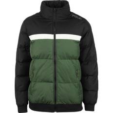 Fila Clothing Fila Oliver Puff Jacket - Sycamore Black/Bright White