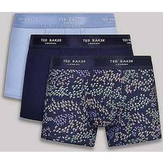 Ted Baker Underkläder Ted Baker Herr 3-Pack Bomullsstav - Blå Dimma/Marinblå/Pacita Marinblå