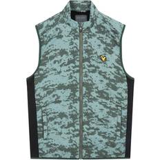 Lyle & Scott Men Vests Lyle & Scott Seafoam Gilet - Cactus Green