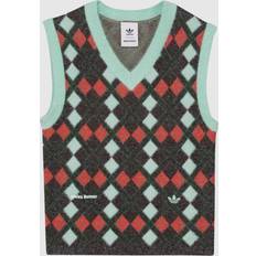 Rojo Chalecos Adidas Consortium x Wales Bonner Knitted Vest - Multi