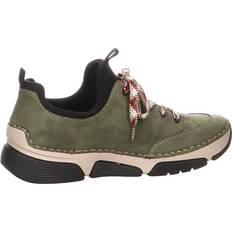 Rieker Dame Sneakers Rieker womens shoe olive lace up casual 36,37,38,39,40,41