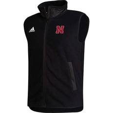 Adidas Vests adidas Nebraska Cornhuskers Sideline Stadium Vest Black