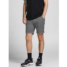 Jack & Jones Stoffshorts 12206889 Grau Regular Fit