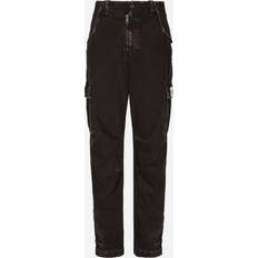 Dolce & Gabbana Garment-dyed cotton cargo pants