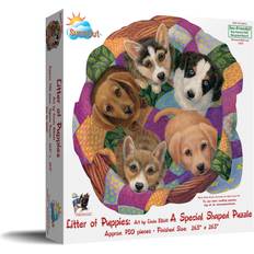 Litter of Puppies 750 Pieces