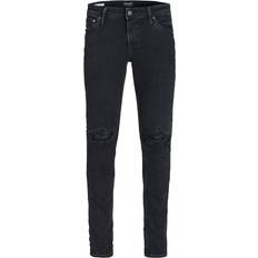 Jack & Jones Jjiliam Jjoriginal Am 305 Noos Jeans Med Skinnyfit - Black/Black Denim