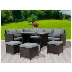 Garden & Outdoor Furniture Birchtree 7 Patio Outdoor Lounge Set