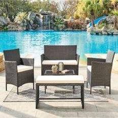 GRS Bora 5PC Cover Outdoor Lounge Set