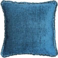 Turquoise Scatter Cushions Riva Home Astbury Chenille Fringed Cushion Cover Turquoise