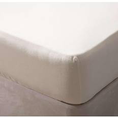 Textiles Belledorm Cotton Cream Bed Sheet White