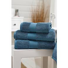 Cotton Bath Towels Deyongs Bliss Supersoft Pima DK Bath Towel Copper, Blue, Silver